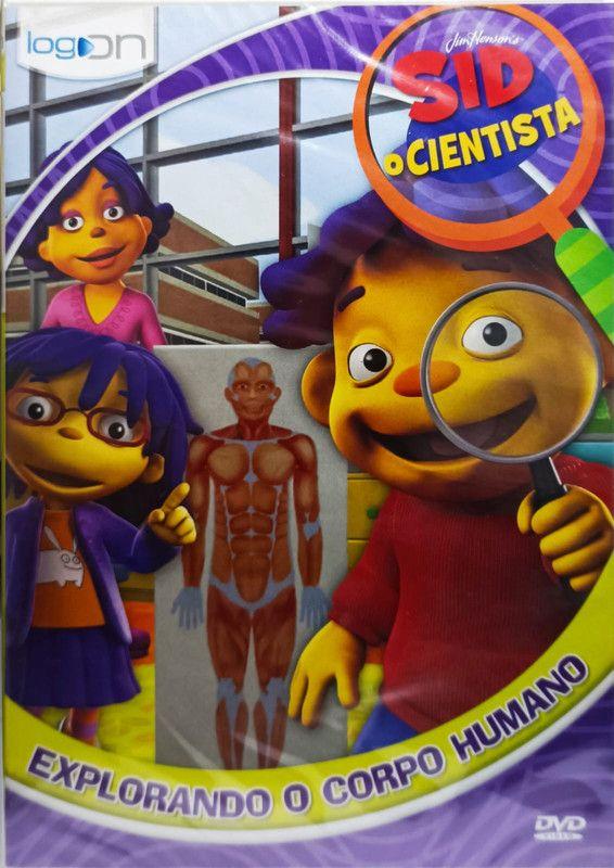 Dvd Sid O Cientista - Explorando o Corpo Humano - Longon Editora